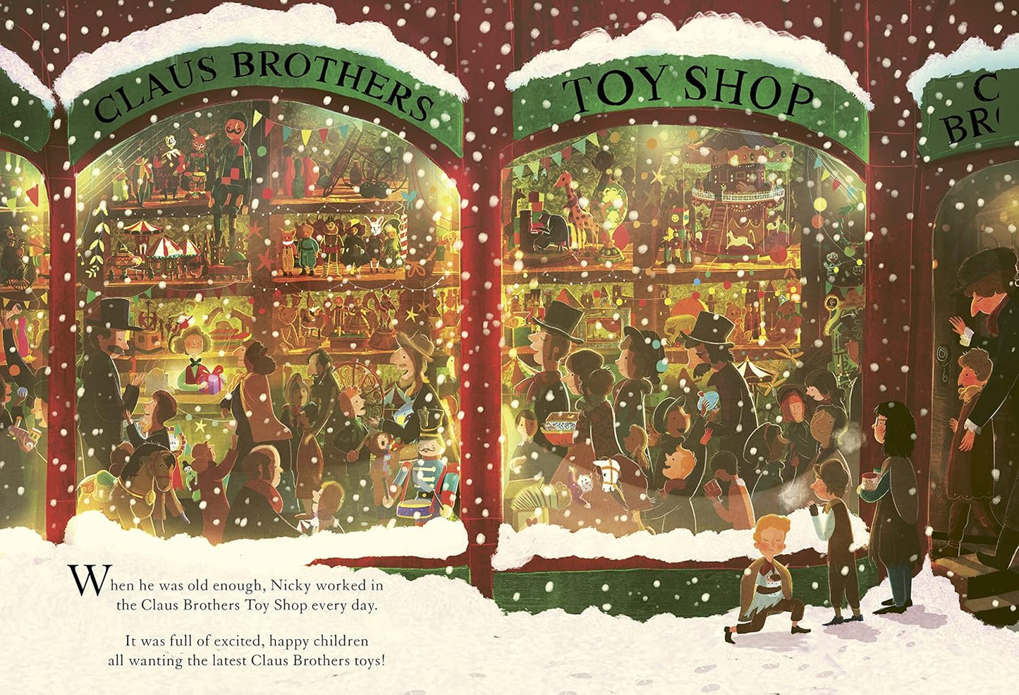 Kid Christmas: of the Claus Brothers Toy Store by David Litchfield (Author)