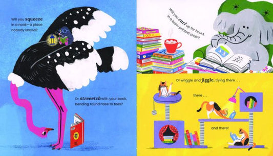 All the Wonderful Ways to Read B yAuthor: Laura Baker, Illustrator: Sandra de la Prada