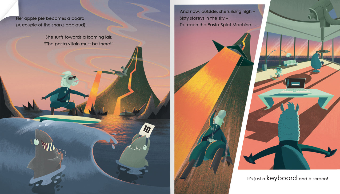 Agent Llama: Alpaca Attack! By Angela Woolfe, Illustrator: Duncan Beedie