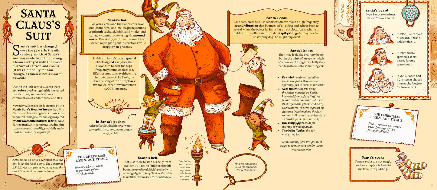 SECRETS FROM THE NORTH POLE BySaskia Gwinn, Daria Danilova (Hardcover)