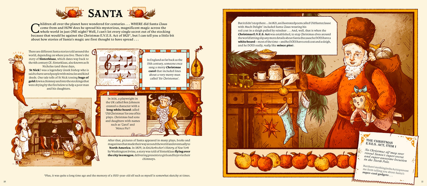 SECRETS FROM THE NORTH POLE BySaskia Gwinn, Daria Danilova (Hardcover)