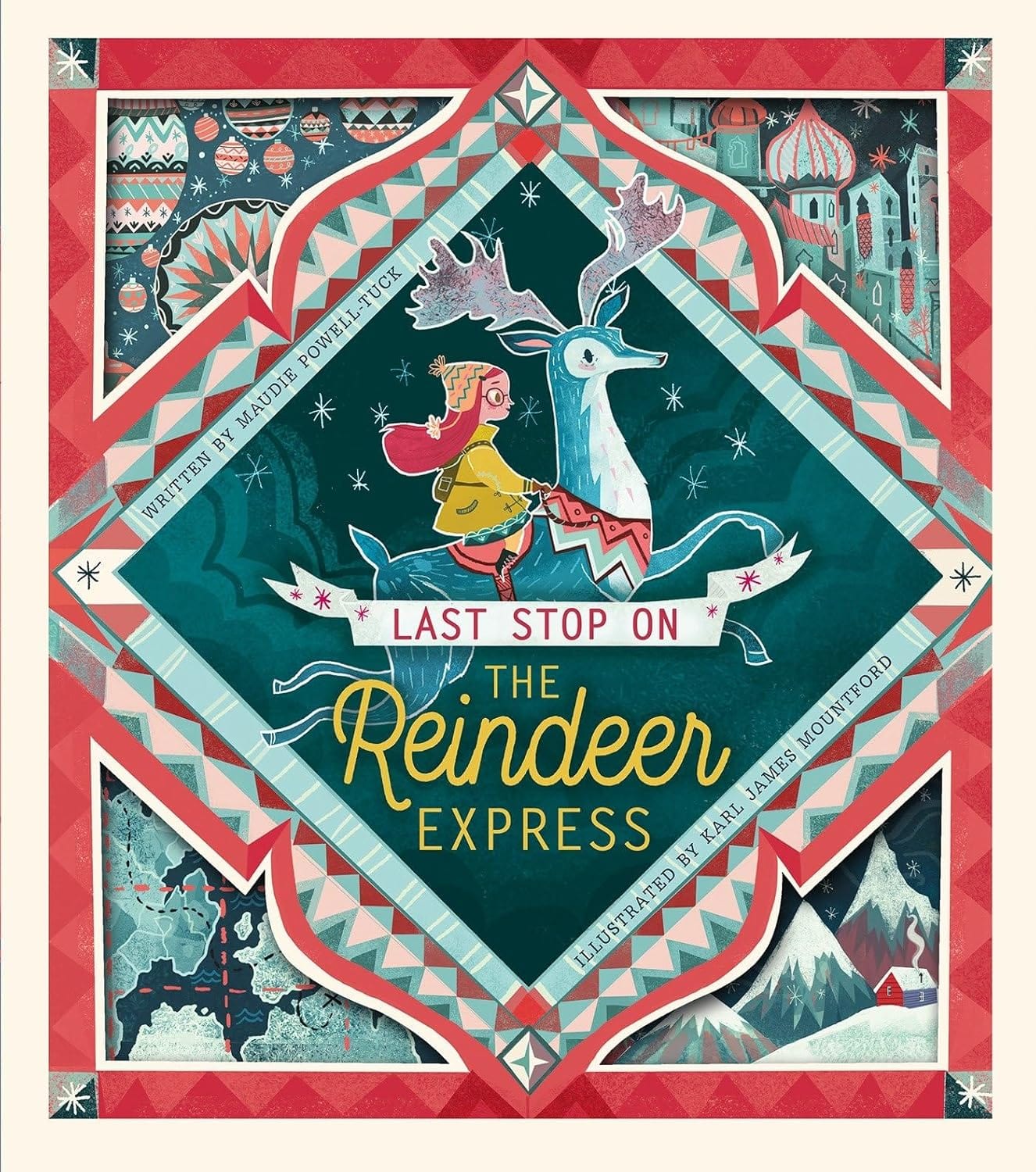 Book Bag Doha  Last Stop on the Reindeer Expressby By Maudie Powell-Tuck (Author), Karl James Mountford (Illustrator)
