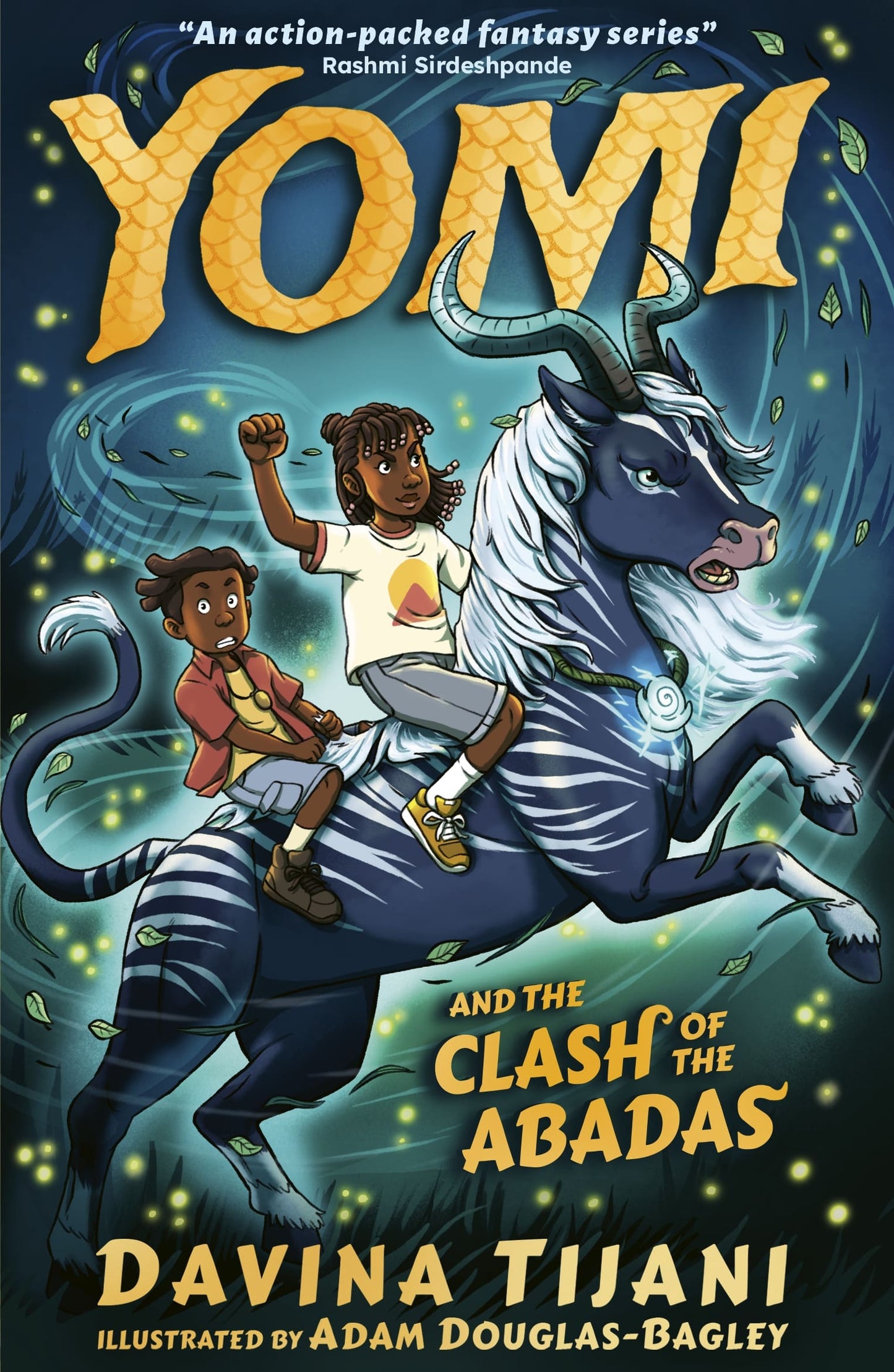 Yomi and the Clash of the Abadas The Nkara Chronicles, Book 4  Author: Davina Tijani, Illustrator: Adam Douglas-Bagley