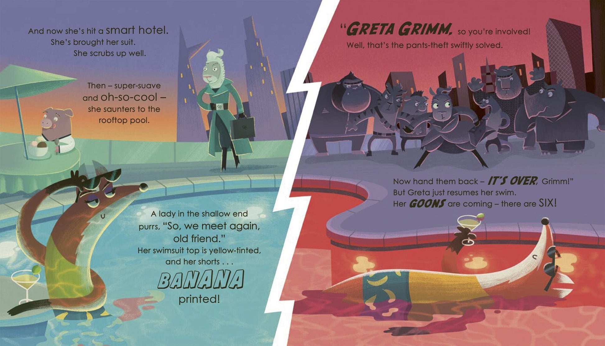 little tiger Agent Llama  Author: Angela Woolfe, Illustrator: Duncan Beedie