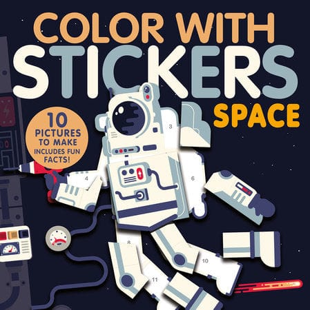 little tiger Color with Stickers: Space: Paperback  by Jonny Marx (Author), Tiger Tales (Compiler)