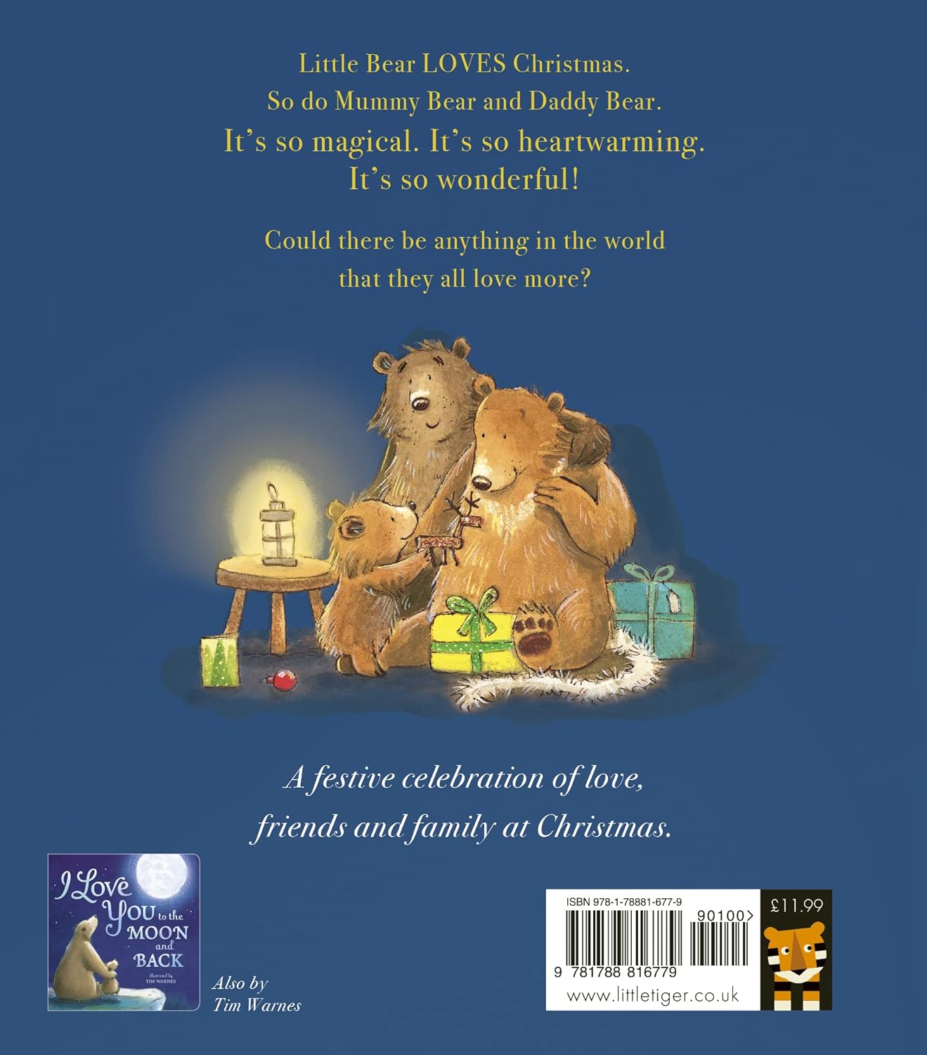 little tiger I Love You more than Christmas Hardcover – October 1, 2020 by Ellie Hattie (Author)