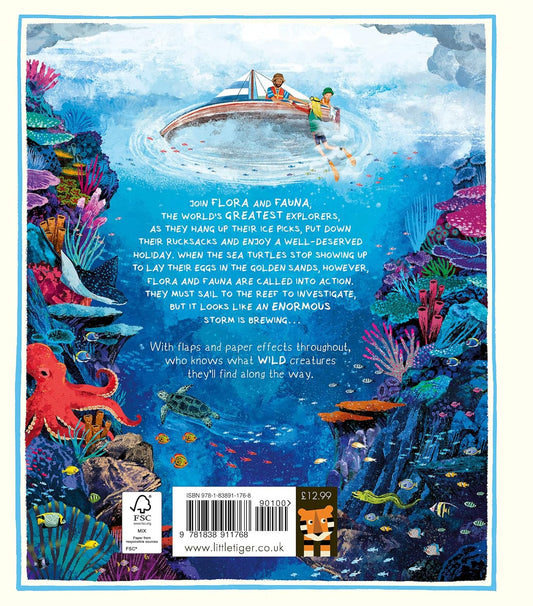 little tiger Turtle Rescue: A Wild Adventure to Save Our Sea Life by Xuan Le (Author), Jonny Marx (Author)