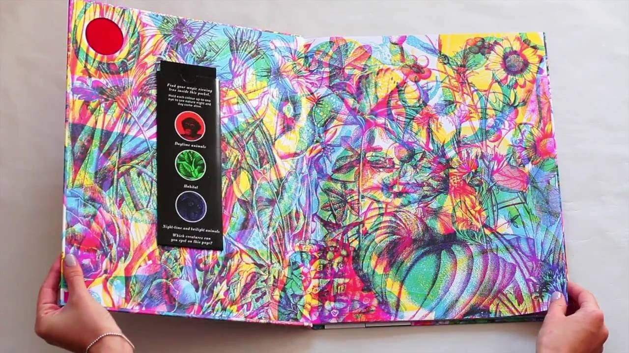 T&H Illuminature: Discover 180 Animals with your Magic Three Color Lens  by Rachel Williams (Author), Carnovsky (Illustrator) Hardcover