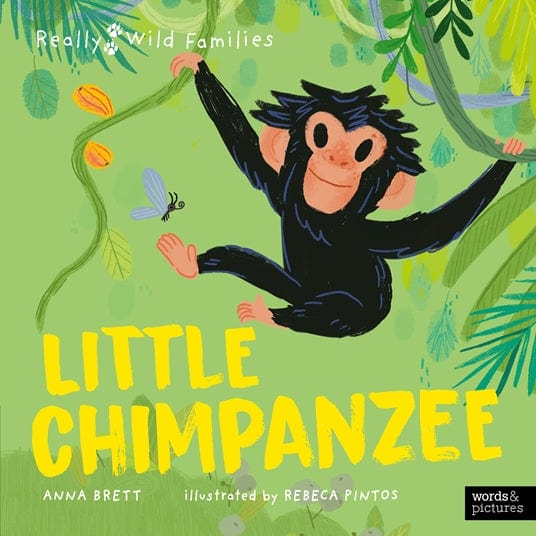 T&H LITTLE CHIMPANZEE A Day in the Life of a Little Chimpanzee  By Anna Brett (Hardcover)