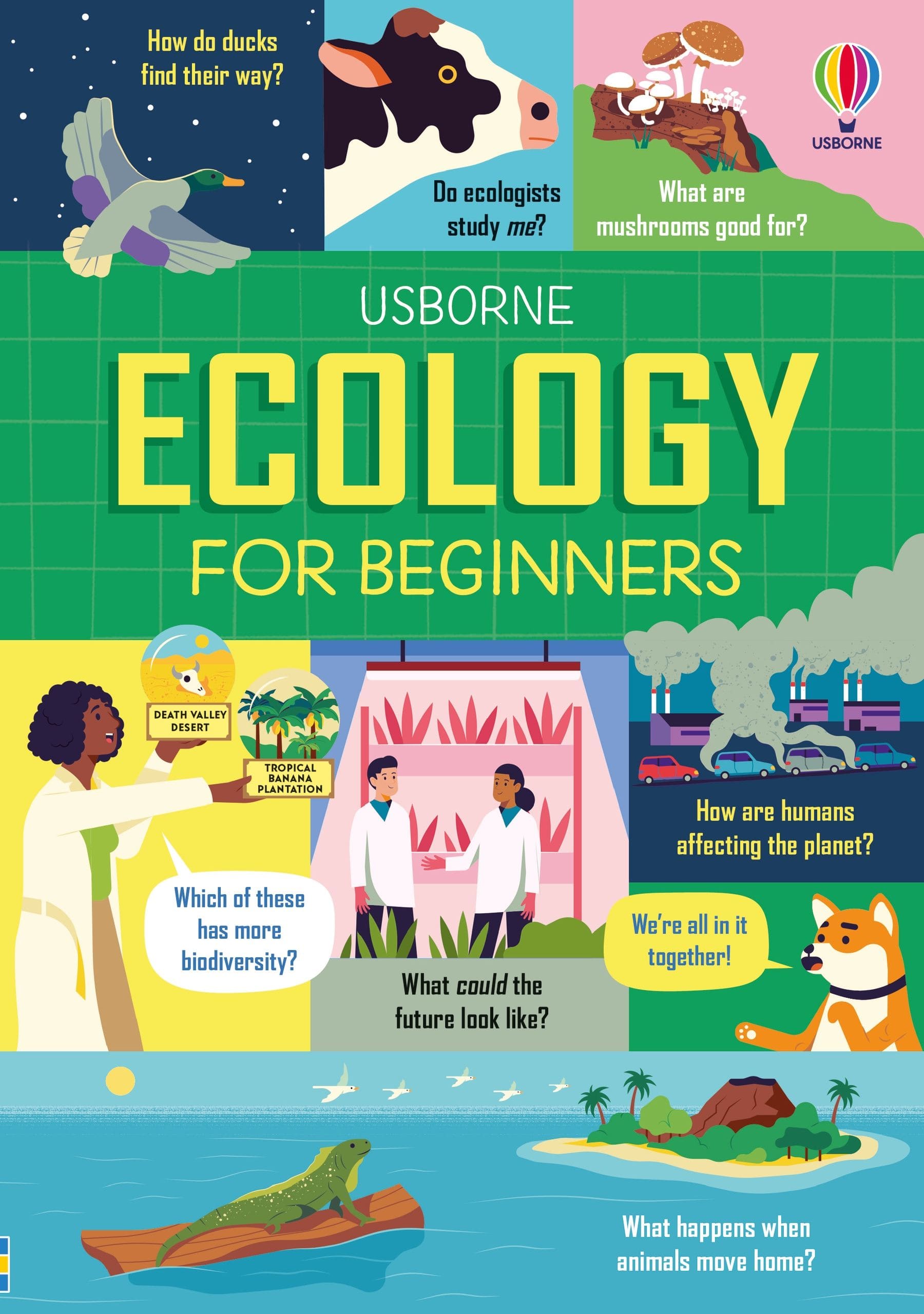 Usborne Ecology for Beginners Lan Cook, Andy Prentice  Illustrated by Anton Hallmann