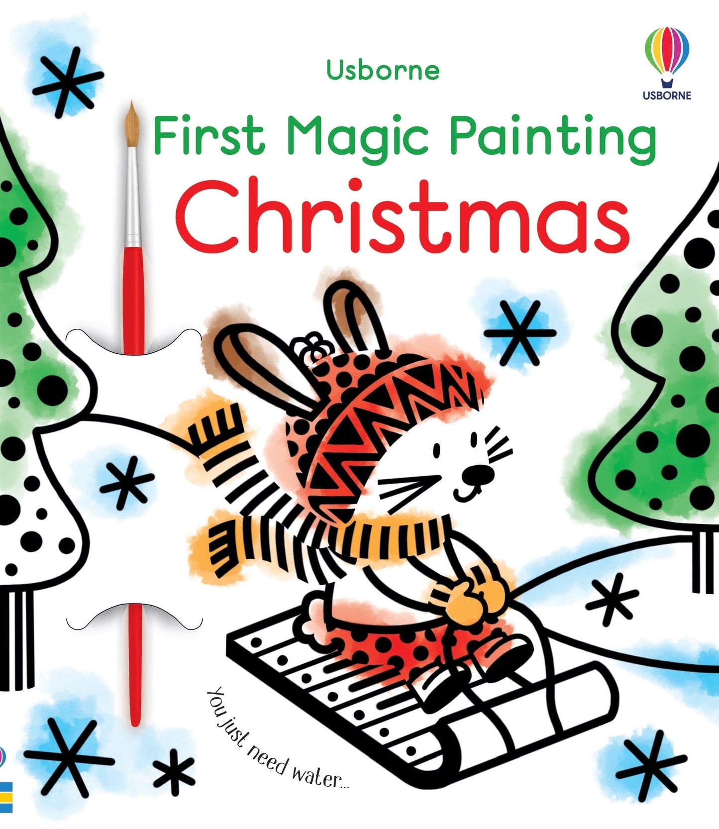 Usborne First Magic Painting Christmas By: Matthew Oldham  Illustrated by Emily Ritson