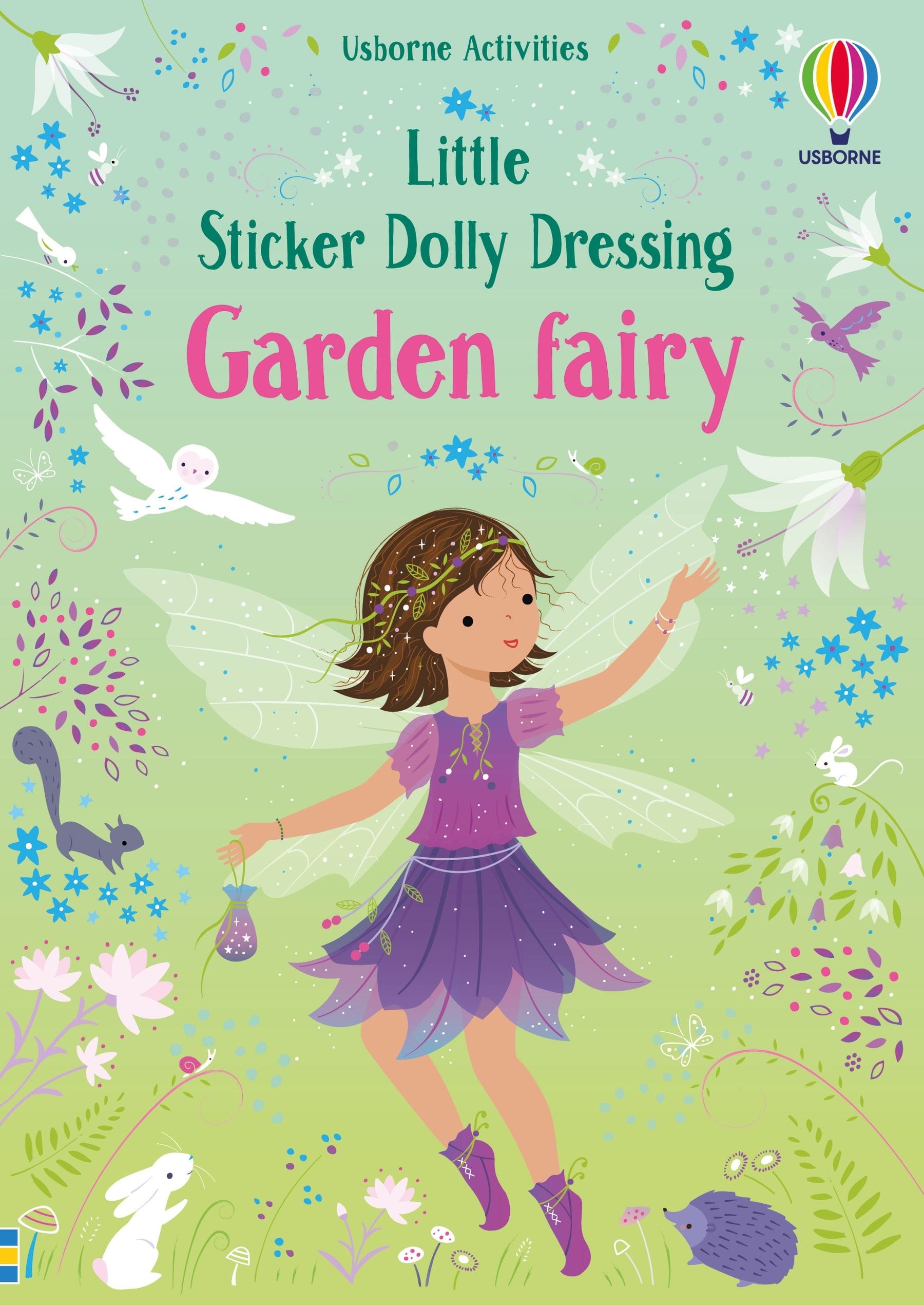 Usborne Little Sticker Dolly Dressing Garden Fairy