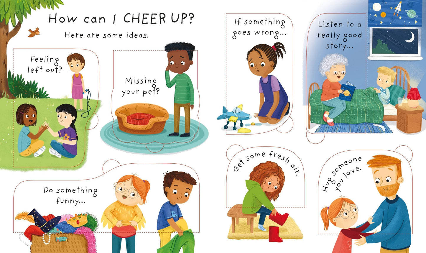 Usborne Very First Questions & Answers: Why do I (sometimes) feel sad? Katie Daynes  Illustrated by Amy Willcox