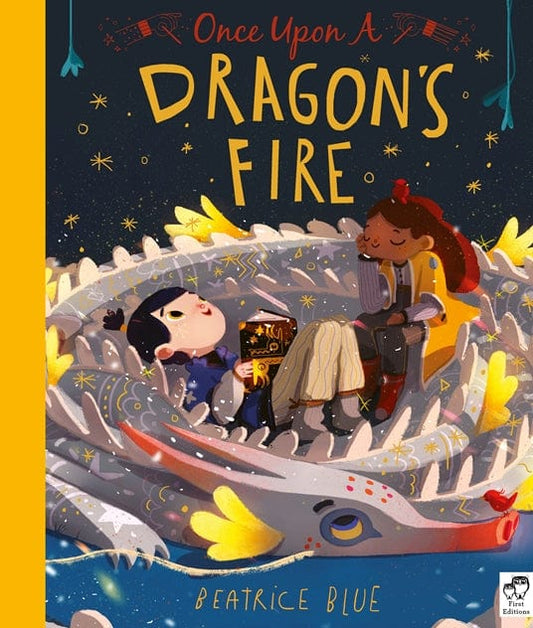 Book Bag Doha  ONCE UPON A DRAGON'S FIRE By Beatrice Blue