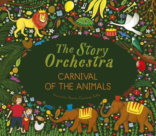 Book Bag Doha  picture books The Story Orchestra: Carnival of the Animals Press the note to hear Saint-Saëns' music