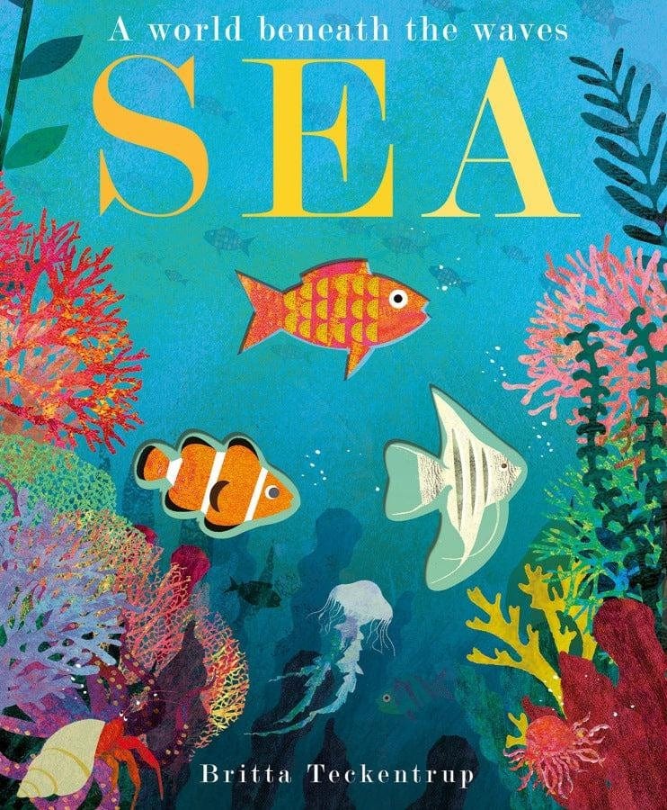 Book Bag Doha Sea A World Beneath the Waves  Author: Patricia Hegarty, Illustrator: Britta Teckentrup ( Board Book)