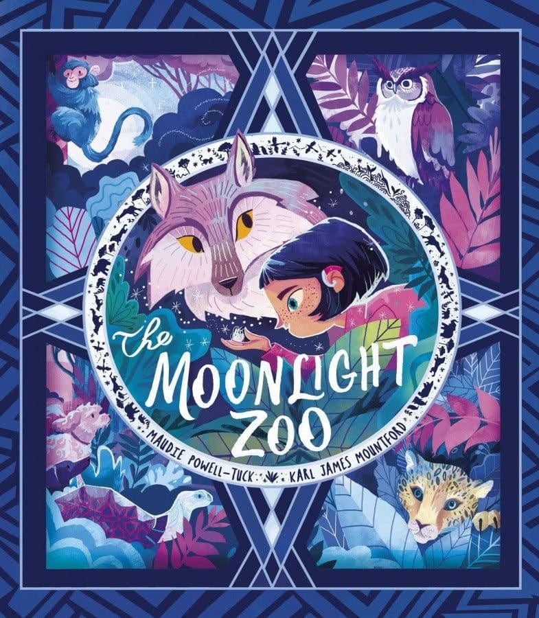 Book Bag Doha  The Moonlight Zoo Author: Maudie Powell-Tuck, Illustrator: Karl James Mountford