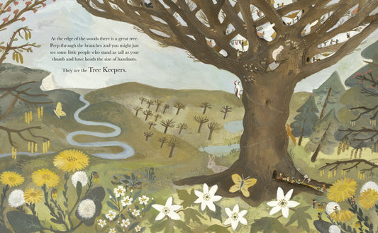 Book Bag Doha  The Tree Keepers: Flock By Gemma Koomen (Hardcover)