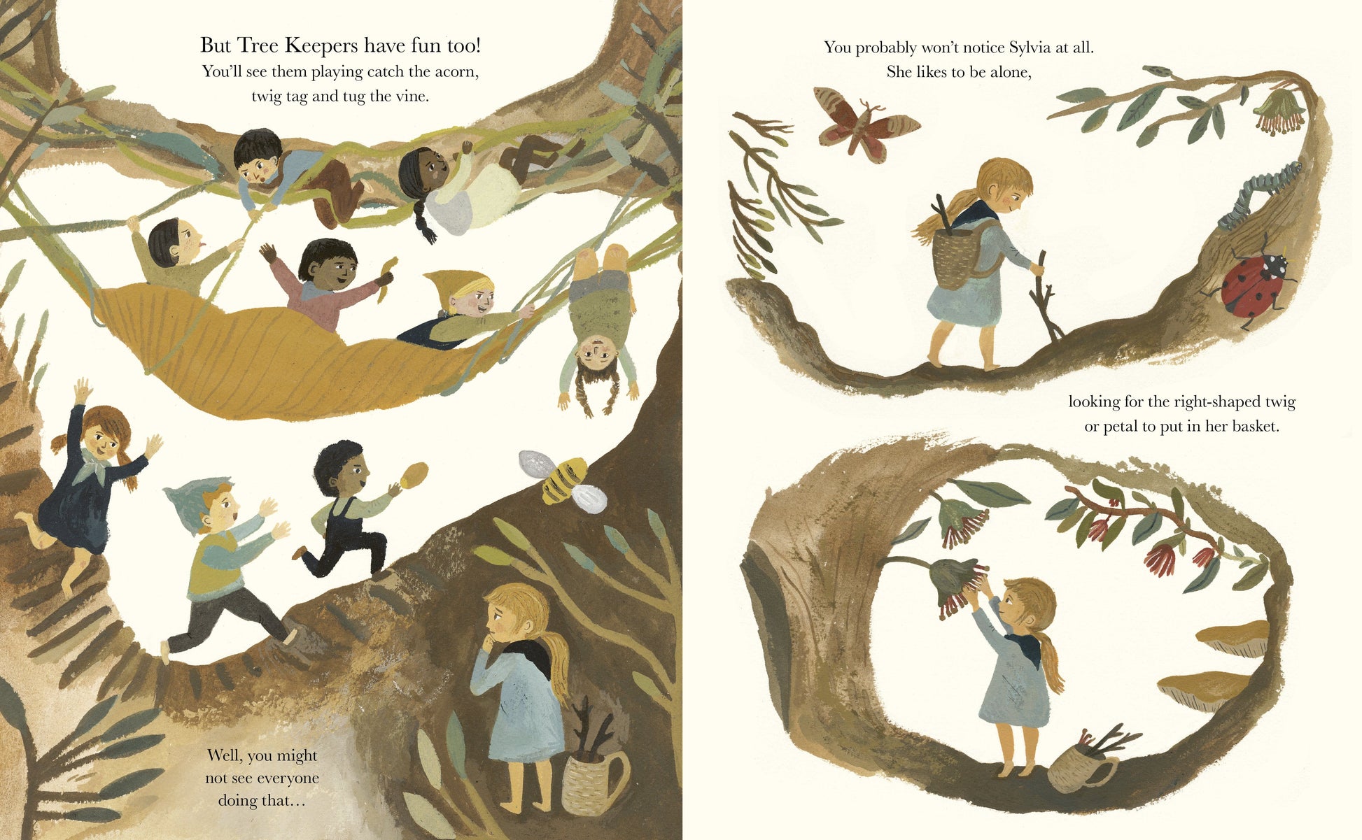 Book Bag Doha  The Tree Keepers: Flock By Gemma Koomen (Hardcover)