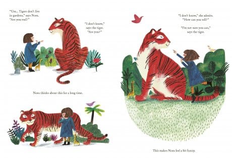 Book Bag Doha  There's a Tiger in the Garden by Lizzy Stewart