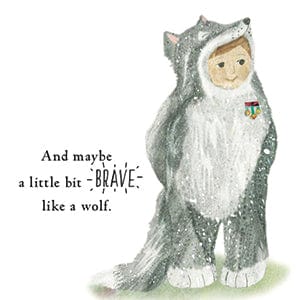 Book Bag Doha  Wolf Girl By Jo Loring- Fisher