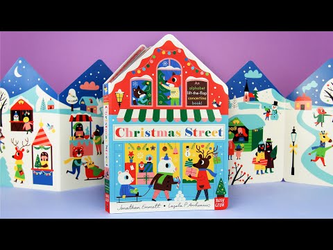 Christmas Street By Jonathan Emmett & Ingela P Arrhenius ( Board Book)
