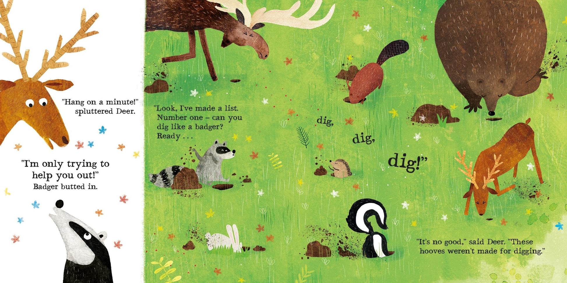 little tiger The Only Way is Badger Author: Stella J Jones, Illustrator: Carmen Saldaña