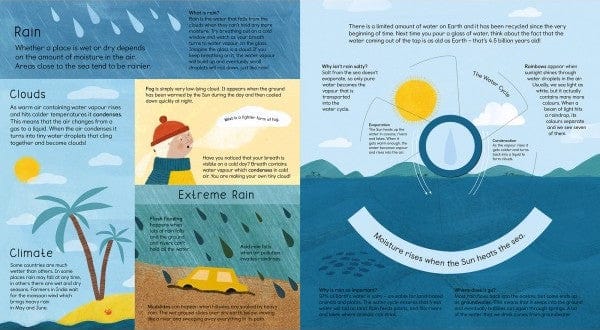 little tiger Turn and Learn: Weather Author: Isabel Otter, Illustrator: Hannah Tolson