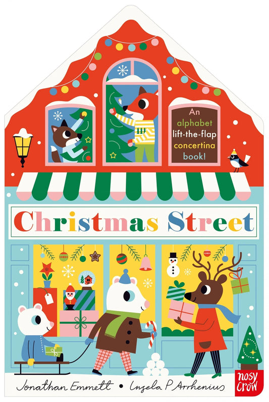 Nosy Crow Christmas Street By Jonathan Emmett & Ingela P Arrhenius ( Board Book)