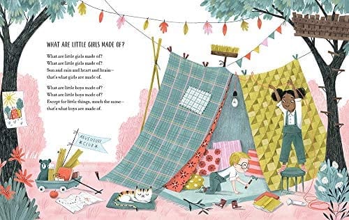 Nosy Crow What Are Little Girls Made of? By Jeanne Willis & Isabelle Follath