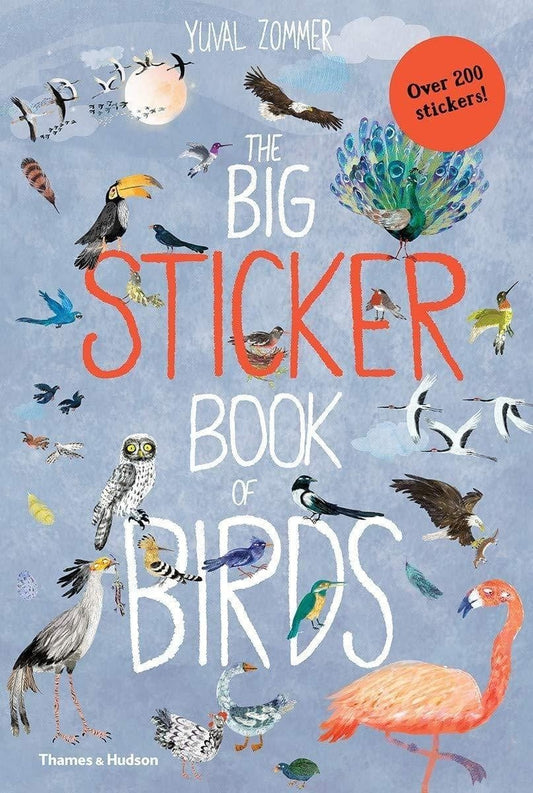 Yuval Zommer Stickers books The Big Sticker Book of Birds