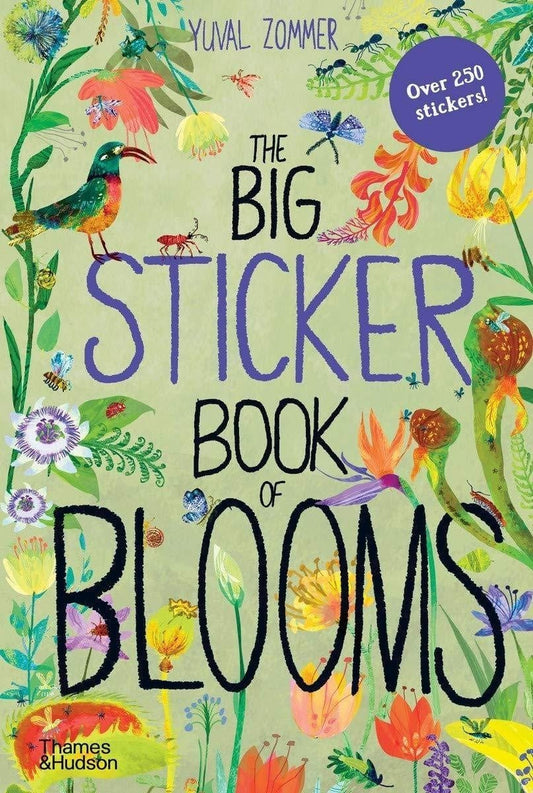 Yuval Zommer Stickers books The Big Sticker Book Of Blooms