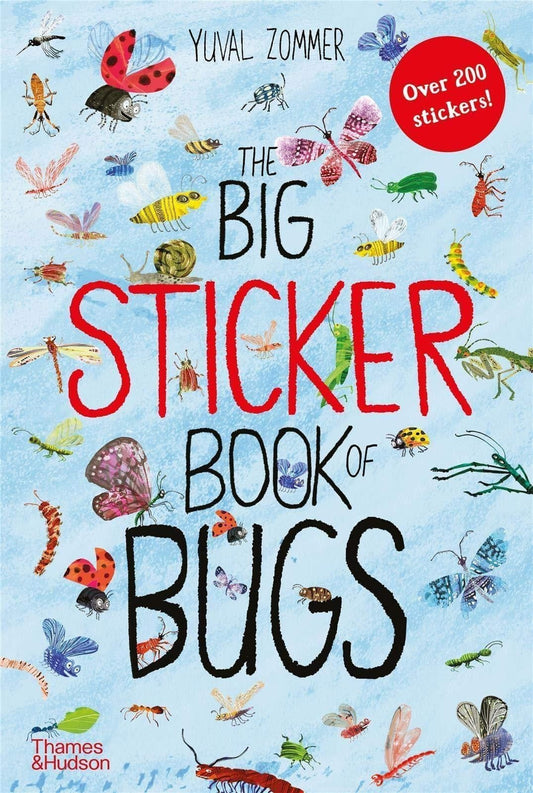 Yuval Zommer Stickers books The Big Sticker Book of Bugs